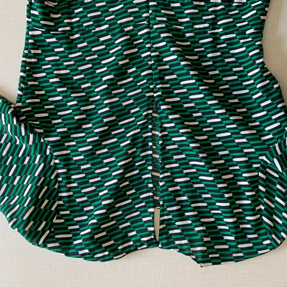 TRAFFIC PEOPLE Grid Print Culotte Jumpsuit - Picture 16 of 16